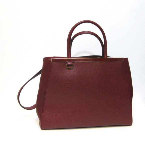 Fendi Bag NWT Scarlet Calfskin Leather Medium Bag - Picture 5 of 8